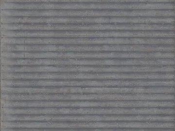 Grey old metal corrugated board industrial wall texture (ID:ffaeh366039)