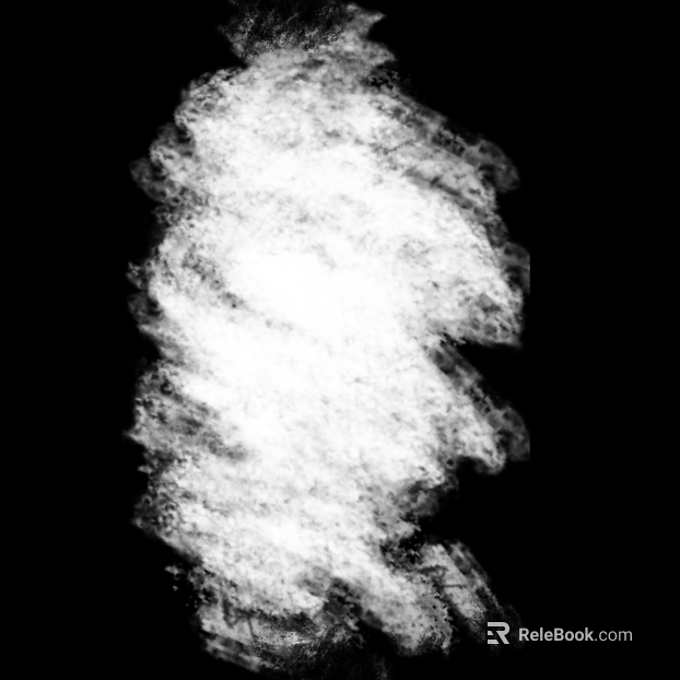 Black and white smoke effect decoration texture