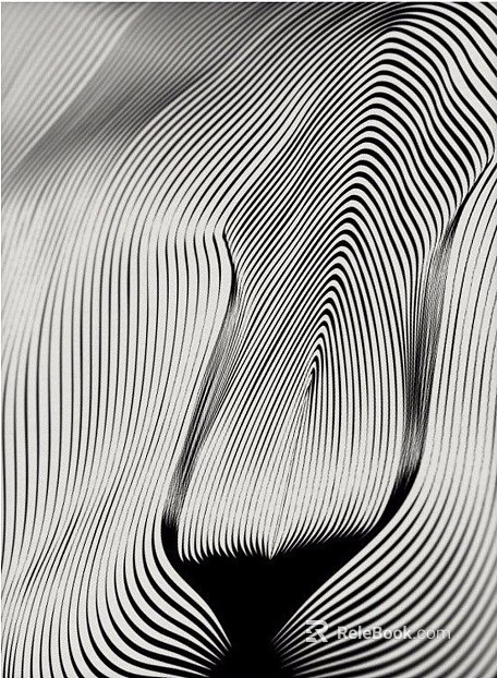 black and white painting texture