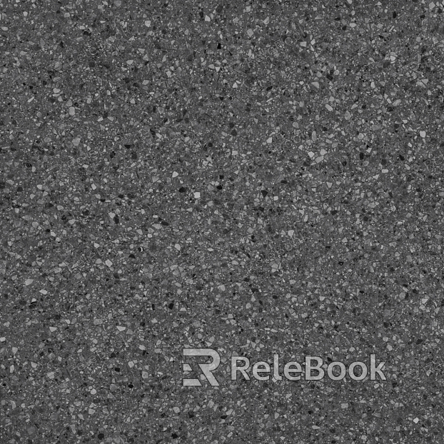 Close-up of a Terrazzo surface, a composite material with a smooth, polished finish. It features a speckled appearance from embedded chips of marble, quartz, glass, and other stones set in a concrete or epoxy matrix.