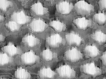 Grey concave-convex metal mesh wall decoration texture (ID:ffaeh613066)