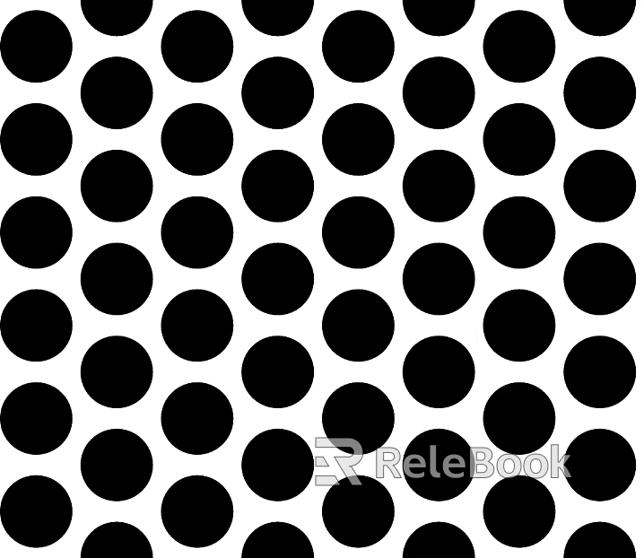 Perforated plate texture