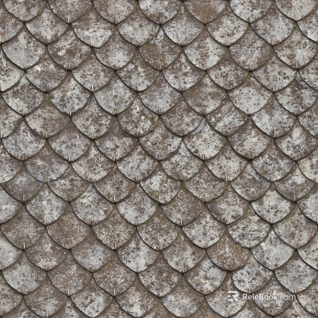 Roof material texture