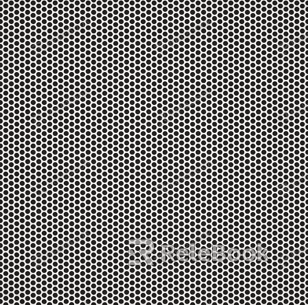 Perforated plate metal texture