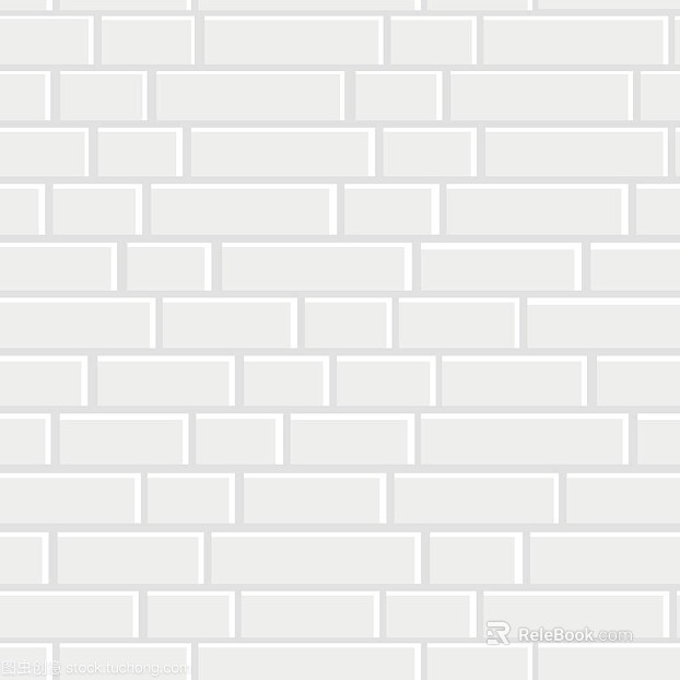 Brick wall bump texture white tile texture
