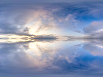 Outdoor Sea Level Sunset Sky HDR 3d model