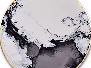 circle frame painting texture (ID:ffagf4940)