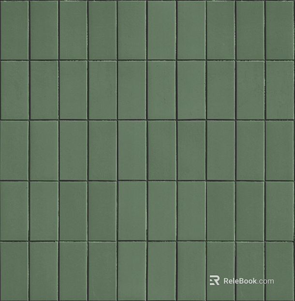 Plaid Tile Nordic Plaid Dark Green Toilet Tile texture