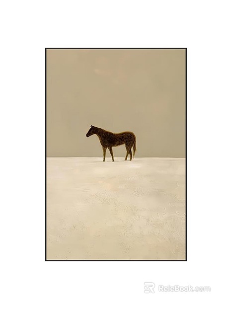 Animal painting texture