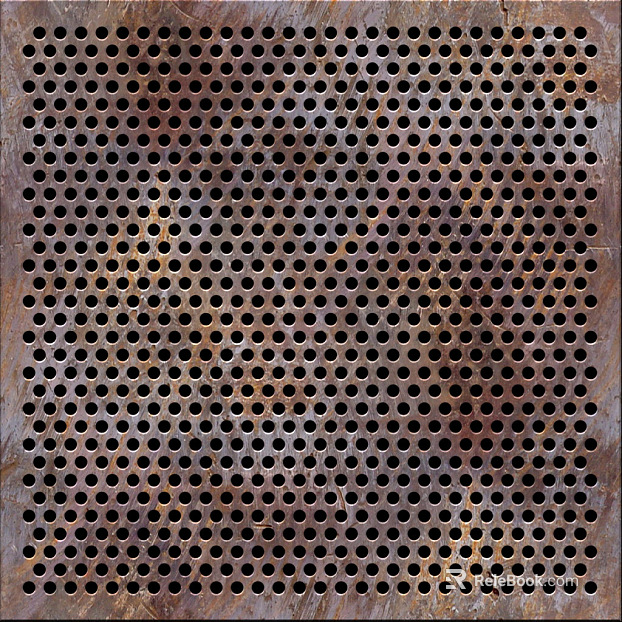 Perforated plate texture