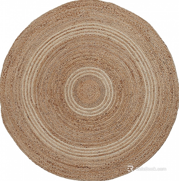 Round carpet texture