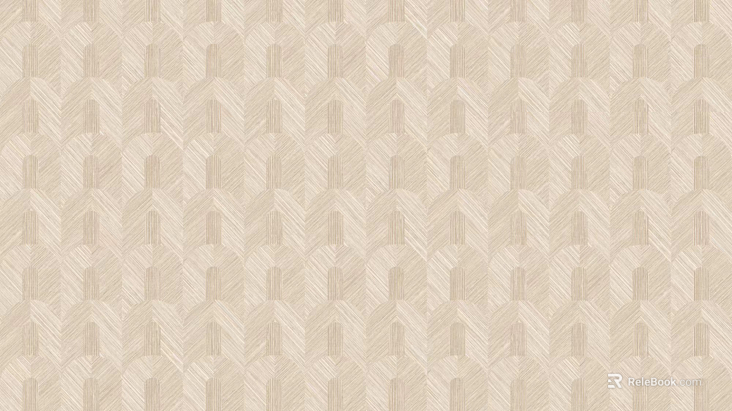 Warm beige arch geometric wallpaper texture