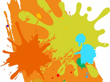 Large Stroke Paint 3d model