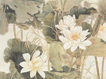 Plant painting texture (ID:ffacg09852)