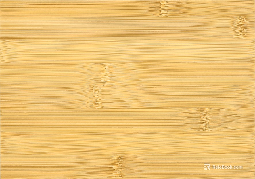 Light yellow bamboo pattern wood table top decorative plate texture