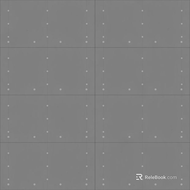 Gray perforated metal panel wall decoration texture