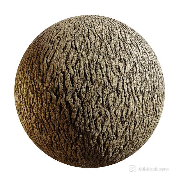 East Asian Bark PBR texture