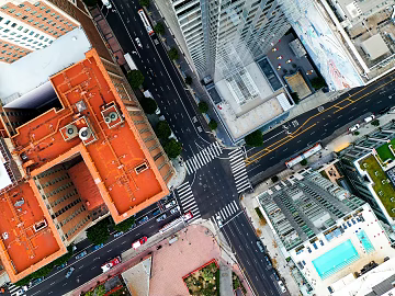 Bird's Eye View Creative Bird's Eye View of the City Landscape Bird's Eye View of the Exterior texture (ID:ffach835118)