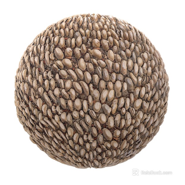 Pebbles PBR texture