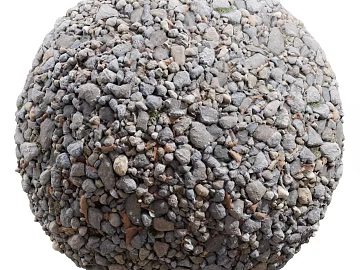 Gravel PBR texture (ID:ffach759164)