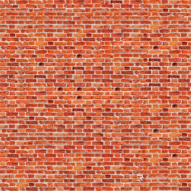 Weathered old red brick wall texture