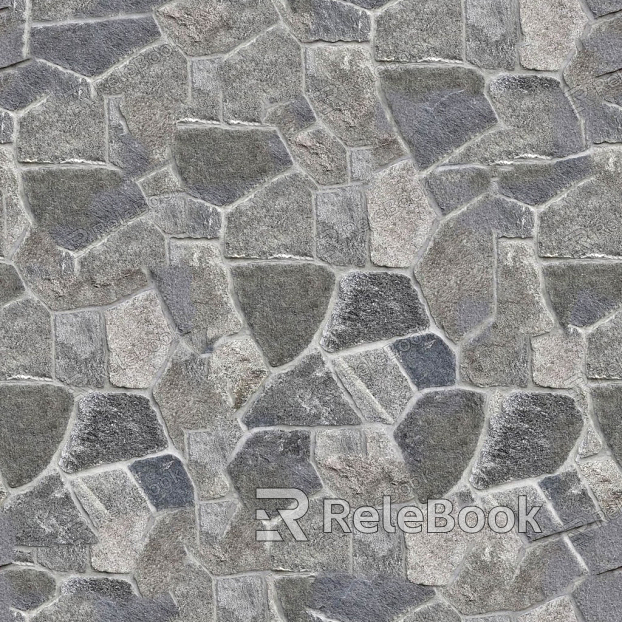 A Culture Stone image showcasing textured, earthy-toned synthetic stones arranged in a seamless pattern, ideal for rustic or modern architectural designs.