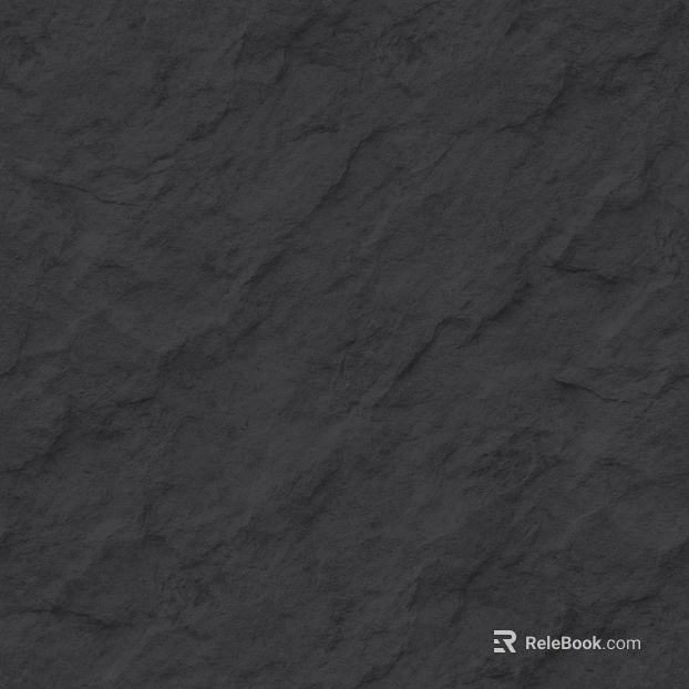 Dark gray rock wall finish texture