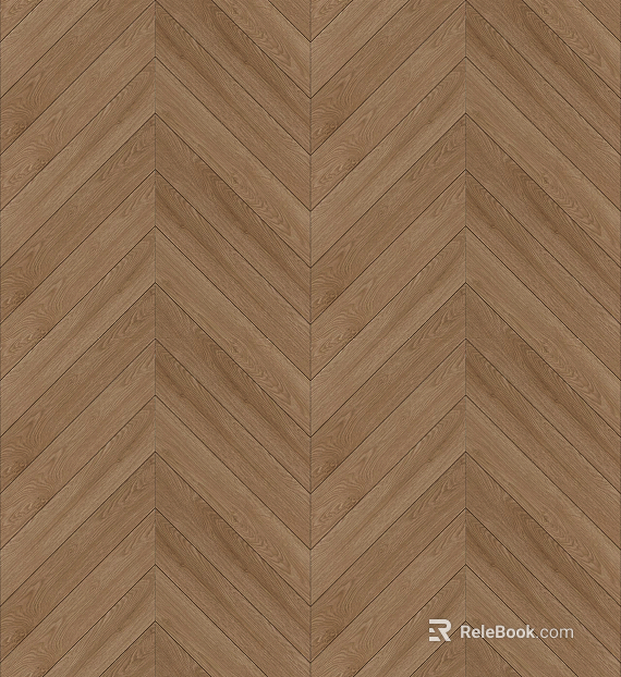 Brown fishbone wood floor texture
