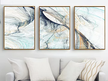 abstract painting 3d model