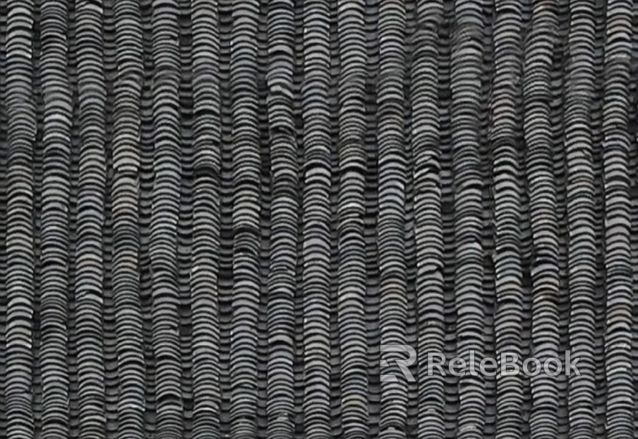 Green tile texture