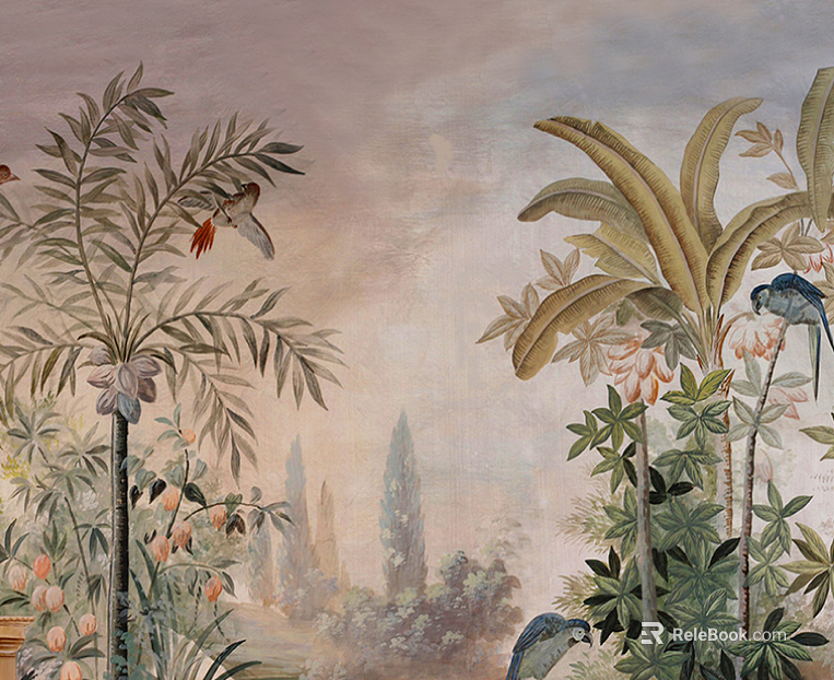 animal and plant pattern texture