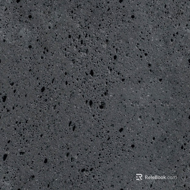 Hole stone gray volcanic rock hole stone seamless texture