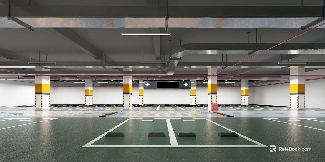 Underground parking texture