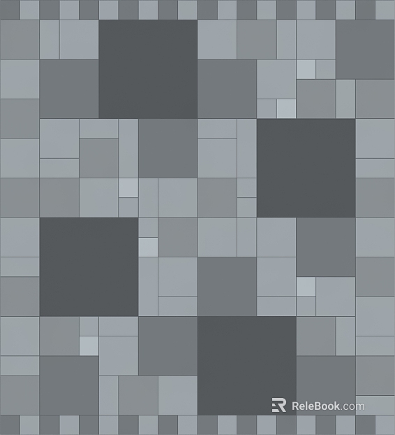Dark gray parquet mosaic ground decoration texture