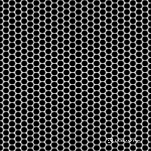 Modern Audio Honeycomb Panel texture