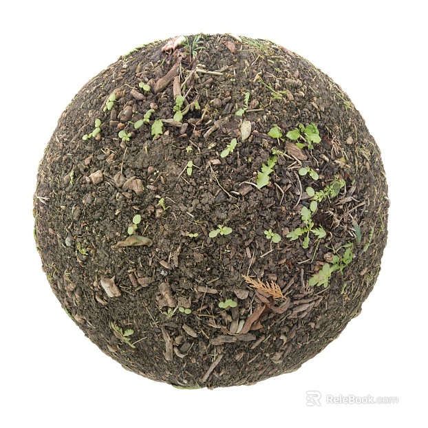 Soil PBR texture