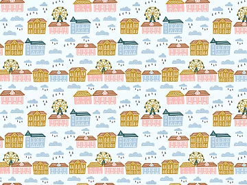 Even pattern fun animal cartoon children's room pattern background pattern wallpaper texture (ID:ffach434346)