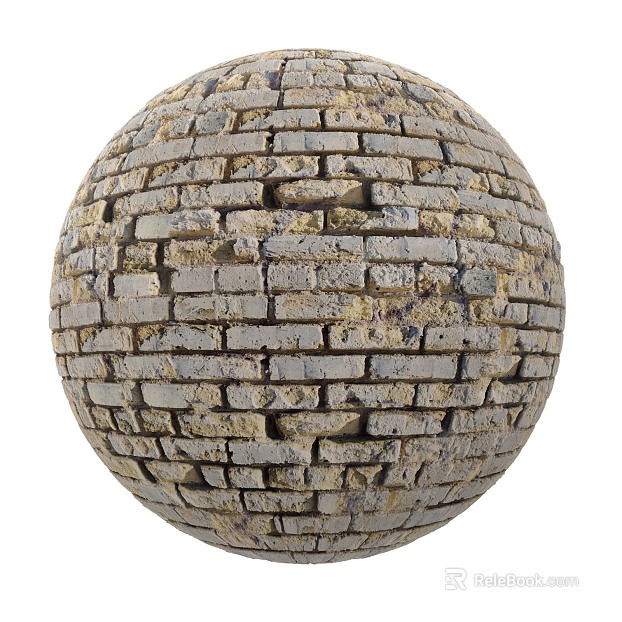 Brick wall PBR texture