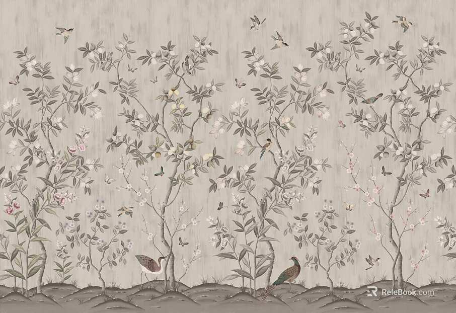 animal and plant pattern texture