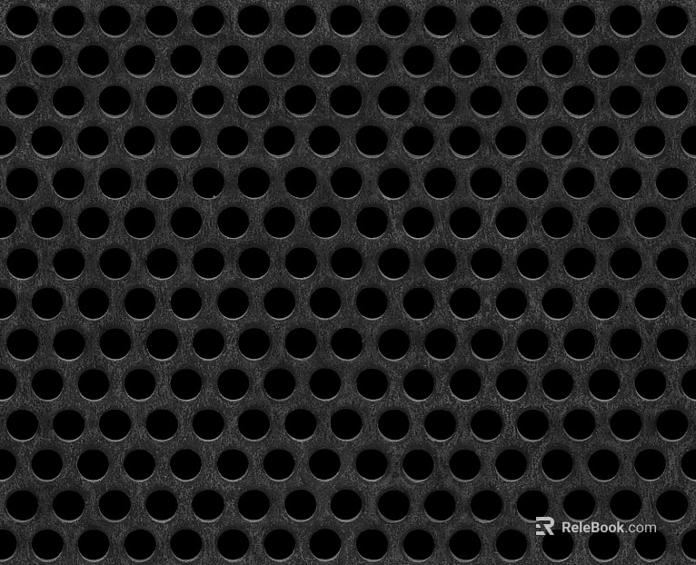 Perforated plate texture
