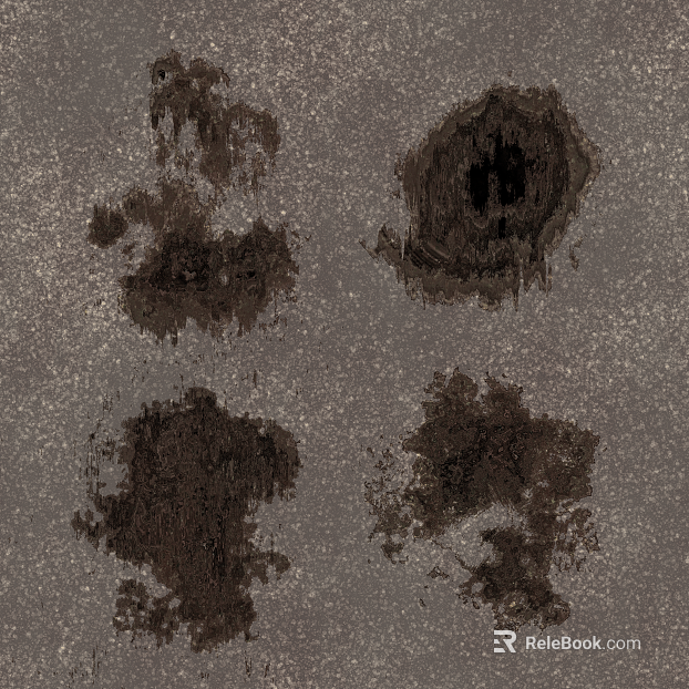 Taupe Smear Wall Water Map texture