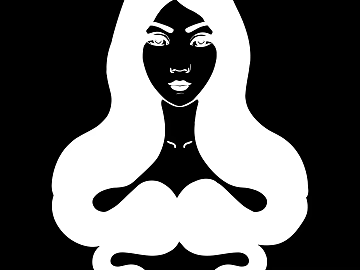 Tattoo black and white mask pattern texture pattern graphics (ID:ffach943084)