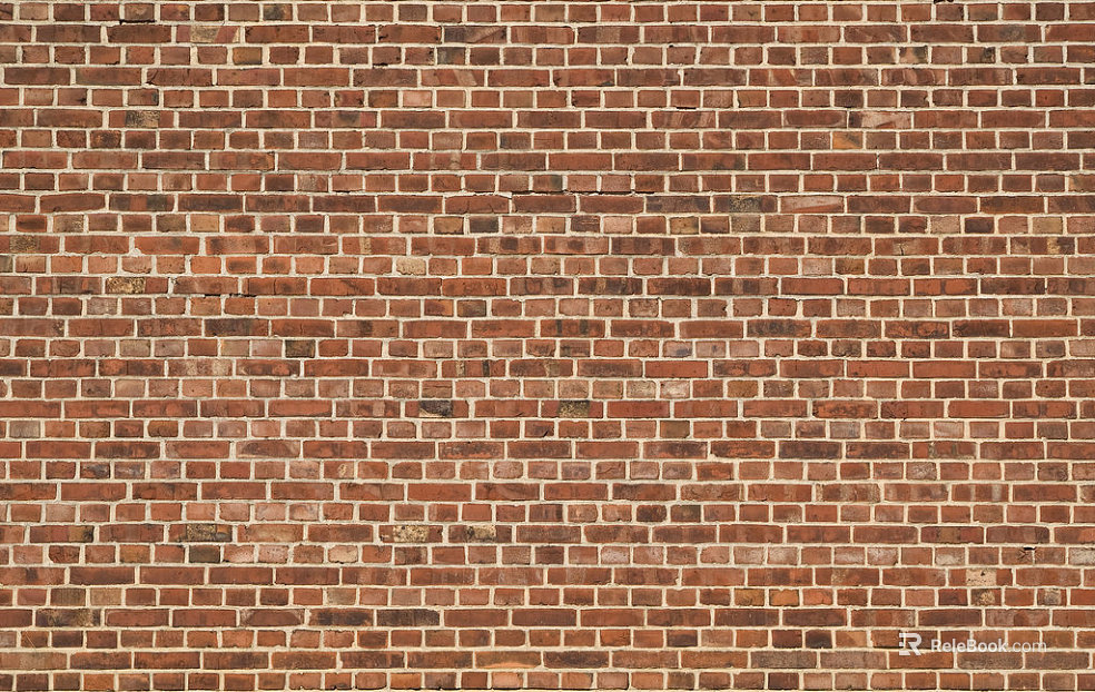 Brick wall horse teeth rub red brick wall texture