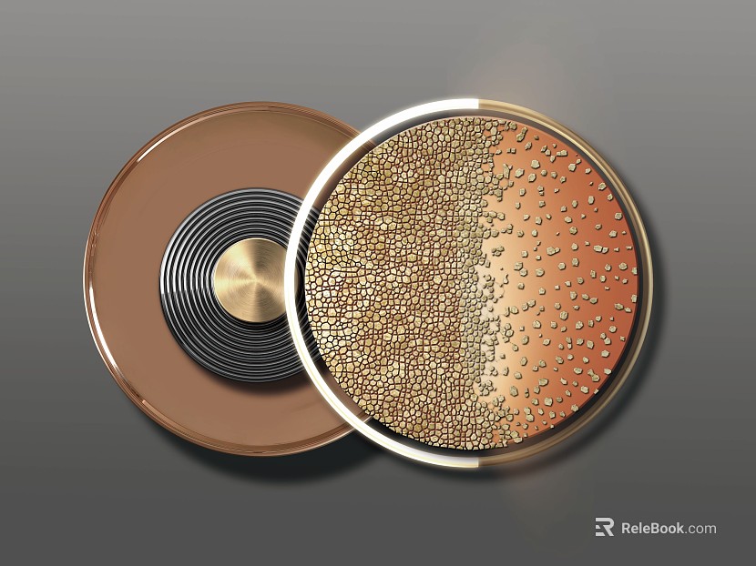 three-dimensional physical painting texture