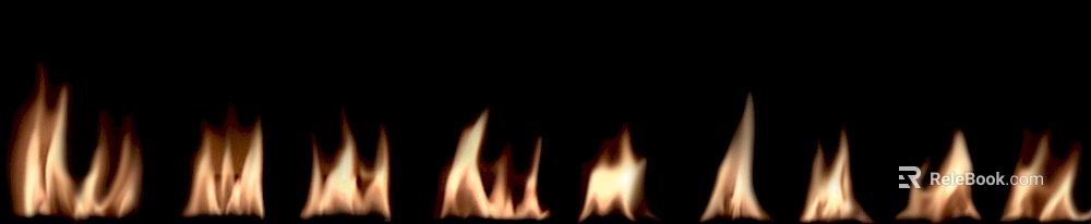 Flame texture texture