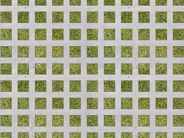 Outdoor Grass-planting Brick Grass-planting Brick Lawn Brick Parking Brick Grass-planting Grass-breaking Grass Turf texture (ID:ffach677646)