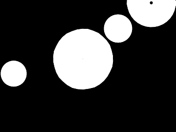 Black and white dot bump map 3d model