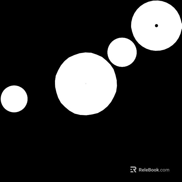 Black and white dot bump map texture