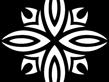 Black and white mask pattern texture pattern graphics carved graphics (ID:ffach294884)
