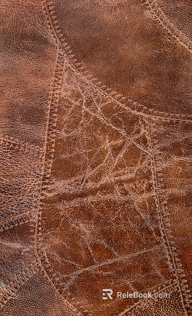 Coarse-grain leather texture